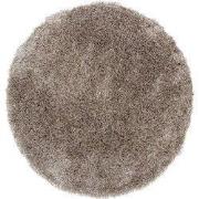 MUST Living Carpet Crown round medium,Ø200 cm, Brown, 100% Polyester