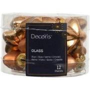 Sterren glas L2b4,5h4 cm brandy 12 st