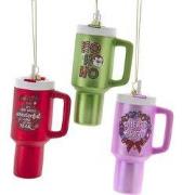 Glas oversized beker 3A 13 cm ornament