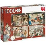 Puzzel xmas vrolijk kerstfeest 1000 st.