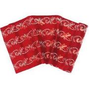 Decofabric Candy cane 28x300cm red