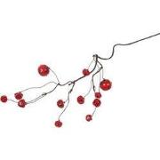kunsttak kerstbellen belsano m rood