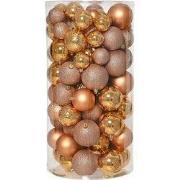Kerstballen mix 100 st. brandy