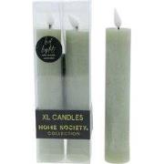 Leddinerkaars xl h20.5cm 2st celadon