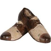 Clayre & Eef Decoratie Beeld Schoen 12x11x8 cm Bruin Kunststof