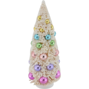 Christmas Tree - Sisal/Plastic - Multi-color -12x31 cm