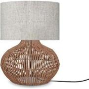 Tafellamp Kalahari - Naturel/Rotan - Ø32cm