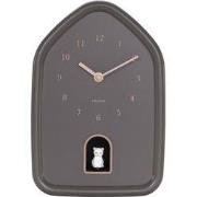 Wandklok Modern Kitty - Bruin - 29.1x20x29.1cm