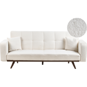 HJULBY - Driezitsbank - Gebroken wit - Bouclé