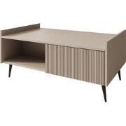 Meubella - Asty - Salontafel - Beige - 100 cm