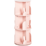 CANEY - Boekenkast draaibaar - Pastelroze - MDF