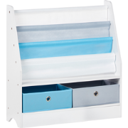 TUMBY - Boekenkast met 3 planken - Wit - Vezelplaat