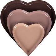 Clayre & Eef Decoratie schaal Set van 3 Hart Ø 24 / Ø 19 / Ø 13 cm Mee...