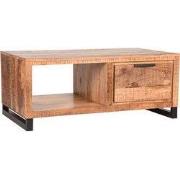 LABEL51 Salontafel Glasgow - Rough - Mangohout - 110 cm