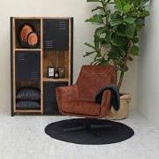 LABEL51 Fauteuil Toby - Rust - Velours - One Size