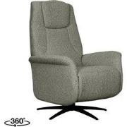 LABEL51 Elektrische Fauteuil Stockholm - Truffel grijs - Boucle - One ...