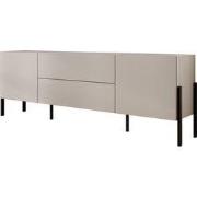 Meubella - TV-Meubel Jordy - Beige - 204 cm - Met lades