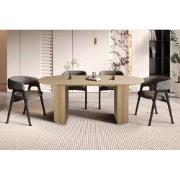 Tafel 'Lagos' 200 cm Ovaal Decor Eik Naturel