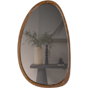 WOOOD Leif Spiegel - Hout - Naturel - 64x38x2