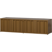 WOOOD Level Tv-Meubel - Metaal - Honinggeel - 44x160x44