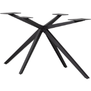 WOOOD Holland Kruispoot Xl - Metaal - Zwart - 72x170x80