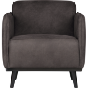 WOOOD Statement Fauteuil Met Arm - Structure - Velvet - Bonsai