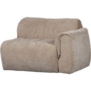 WOOOD Baggy 1-Zits Met Arm Rechts - 3D Chenille - Zand - 81x114x101