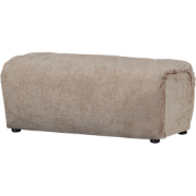WOOOD Baggy Hocker - 3D Chenille - Zand - 45x91x51
