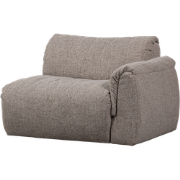 WOOOD Baggy 1-Zits Met Arm Rechts - Geweven Stof - Bruin Melange -