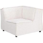 MUST Living Sofa element Rally corner,76x90x90 cm, poodle beige