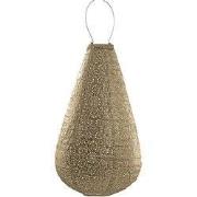LUMIZ Solar tuinverlichting Fiore Drop - 28 cm - Goud