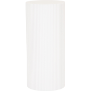 Side Table / Pillar- Cylinder - MDF - White - 30x65cm