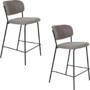 Housecraft Living Jolien Kruk Zwart/Grijs - Set van 2