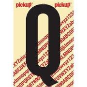 Plakletter Nobel Sticker letter Q