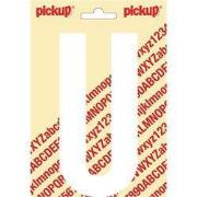Plakletter Nobel Sticker letter U
