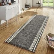 Loper laagpolig Casa - Designer Velours - Grijs - 80x200 cm