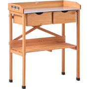 RAVANUSA - Oppottafel - Lichtbruin - Dennenhout