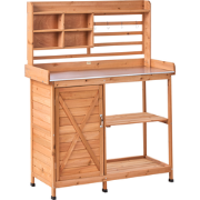 MELDOLA - Oppottafel - Lichtbruin - Dennenhout