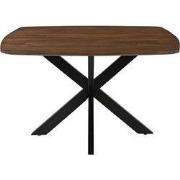 LABEL51 Eetkamertafel Blake - Nature Smooth - Mangohout - 140x140 cm