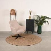 LABEL51 Ladekast Cotia - Zwart - Mangohout - 50 cm