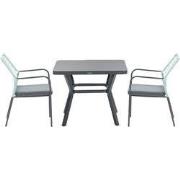 Garden Impressions Ross tuinset 3-delig zacht groen - Mina tuintafel 9...