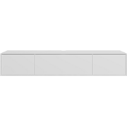 Laag TV-meubel met 3 kleppen L200 cm - ORÉLIA