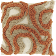 Unique Living - Sierkussen Calin 45x45cm - Orange Flame