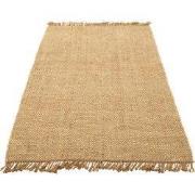 J-Line - Tapijt Havana Polyester Naturel/wit Small - 243x162x2cm