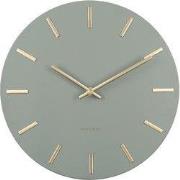 Wandklok Charm - Jungle Groen/Goud - Ø30cm