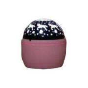 Led projector carousel 13x11,5 cm roze