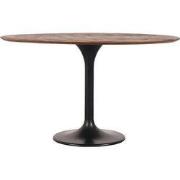 LABEL51 Eetkamertafel Otto - Espresso - - 130 cm - Rond