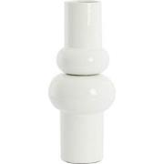 Vaas Irissa - Wit - Ø19x43cm