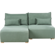 NERBO - Hoekbank - Lichtgroen - Rechtszijdig - Polyester