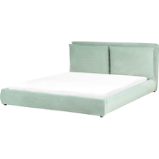 BAJONNA - Waterbed - Mintgroen - 180 x 200 cm - Stof
